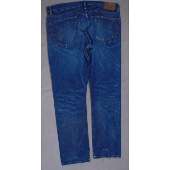 Polo Ralph Lauren Men’s Sullivan Slim Redline Button Fly Denim Jeans 36/30 J001 - Picture 14 of 16